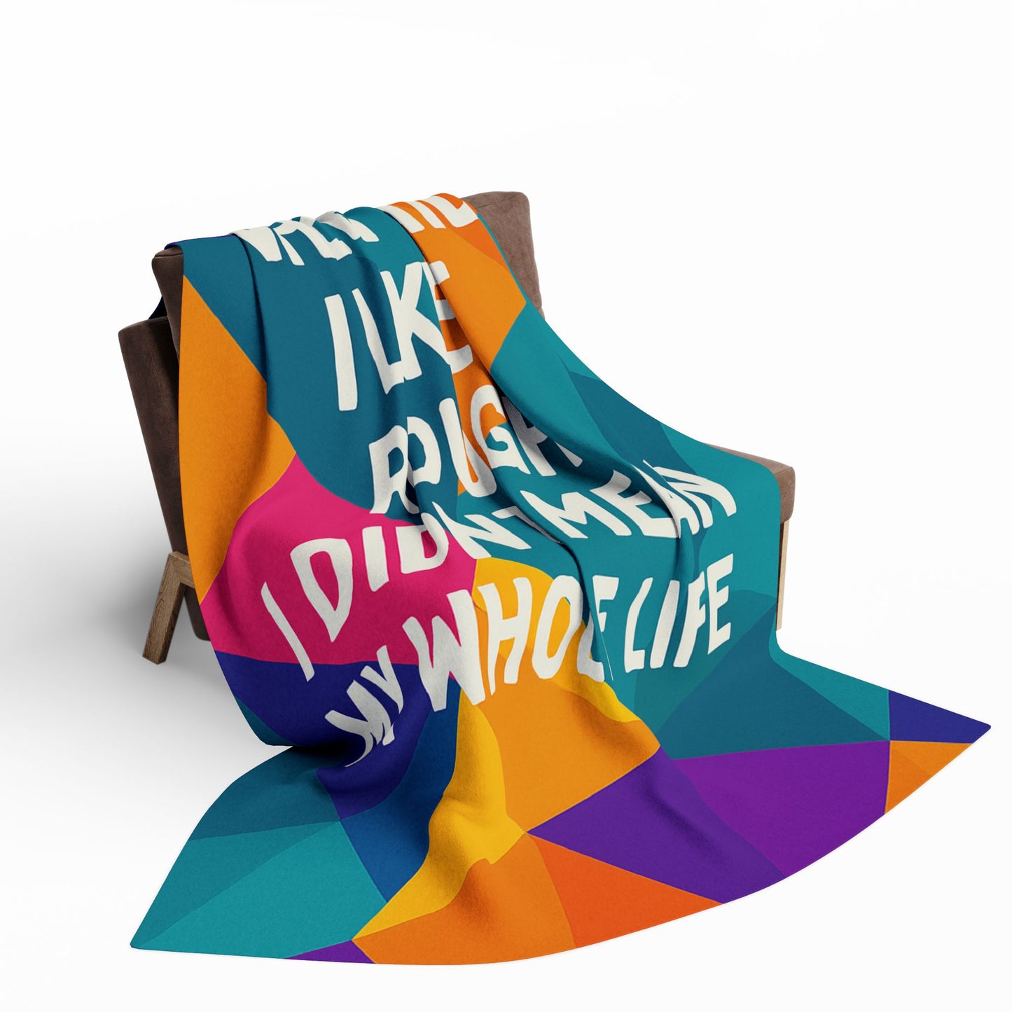 Like It Rough Arctic Fleece Blanket