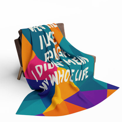 Like It Rough Arctic Fleece Blanket