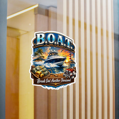 B.O.A.T. Vinyl Decal