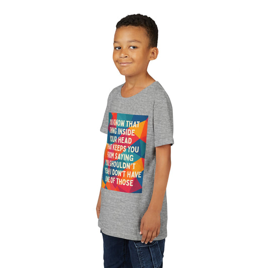 No Filter Youth Unisex Short Sleeve Crewneck Tee