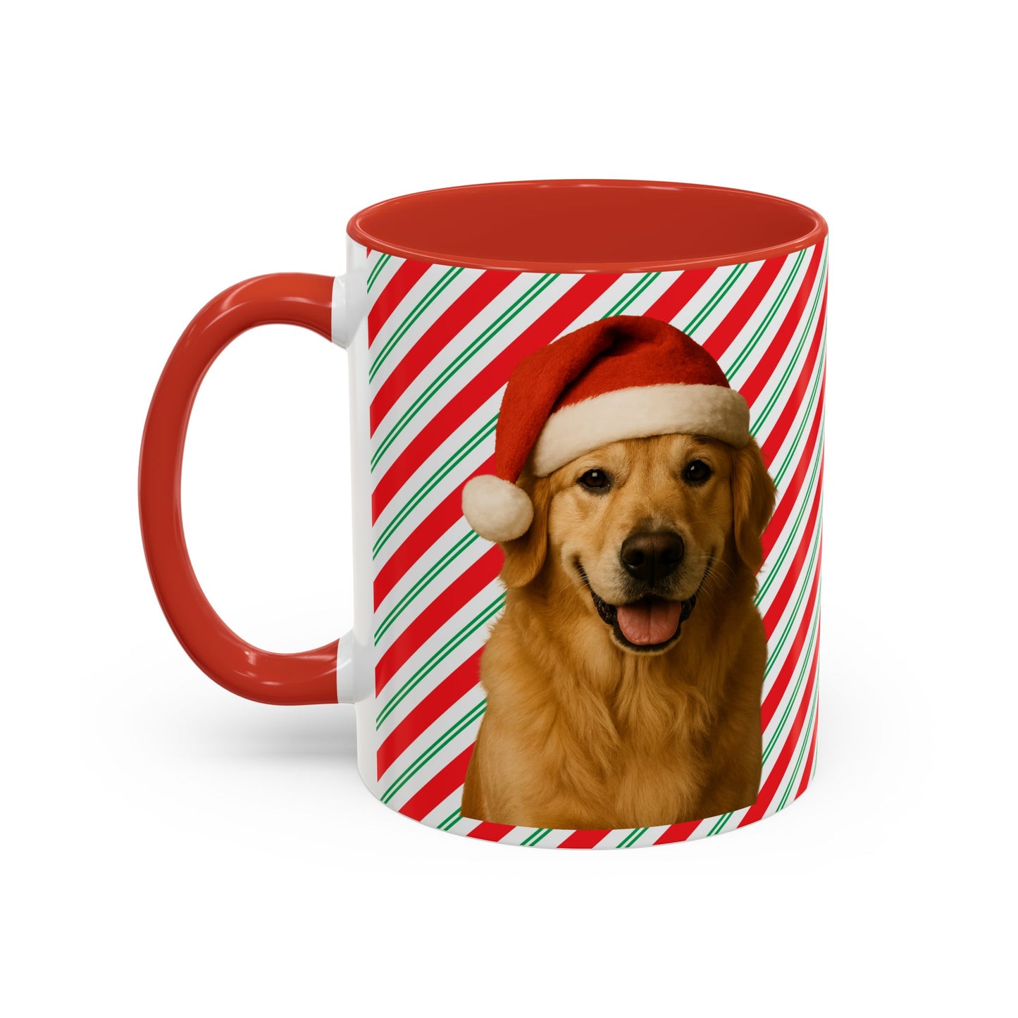 Santa Paws Golden 2-Tone Coffee Mug