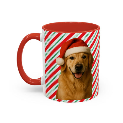 Santa Paws Golden 2-Tone Coffee Mug