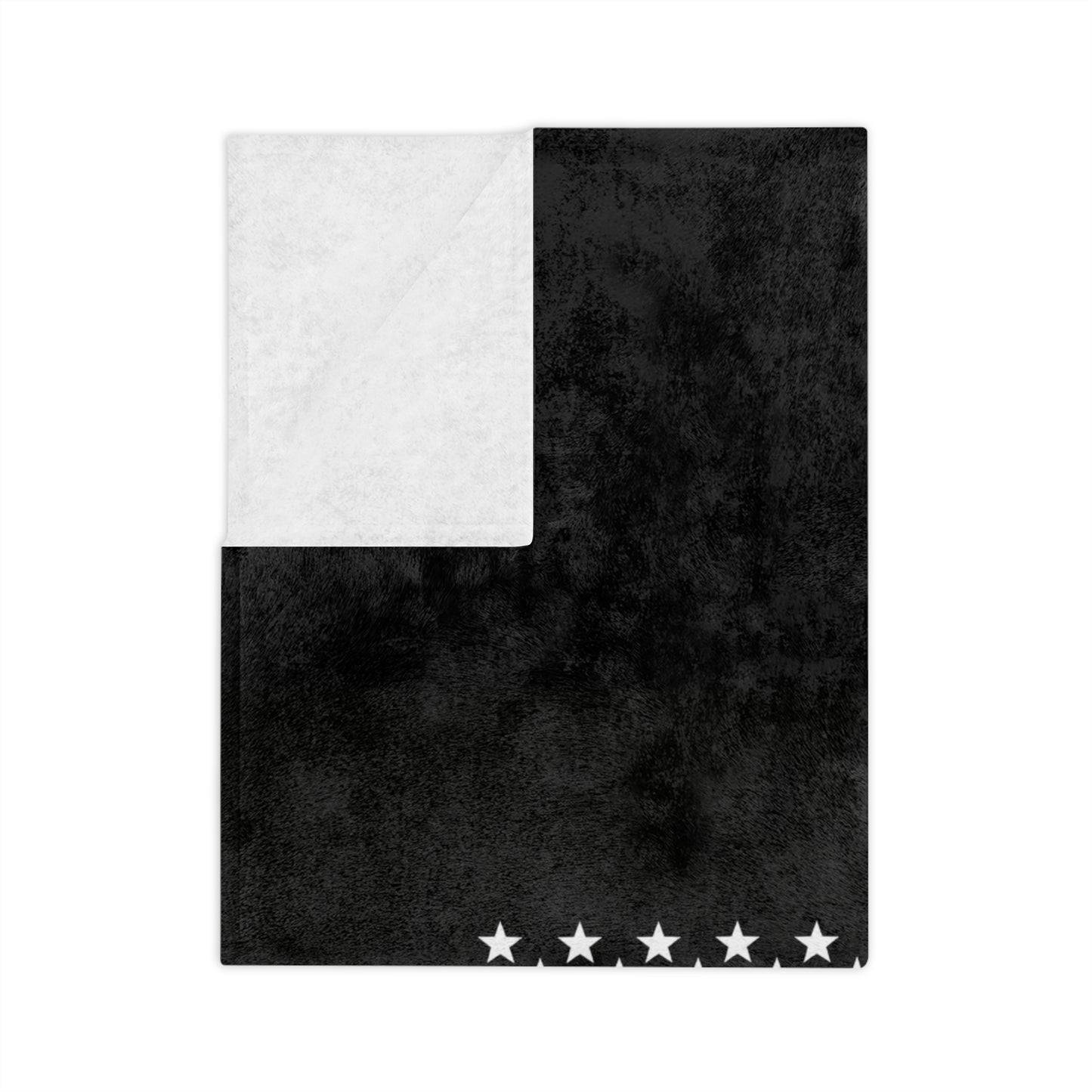 Thin Yellow Line Velveteen Microfiber Blanket