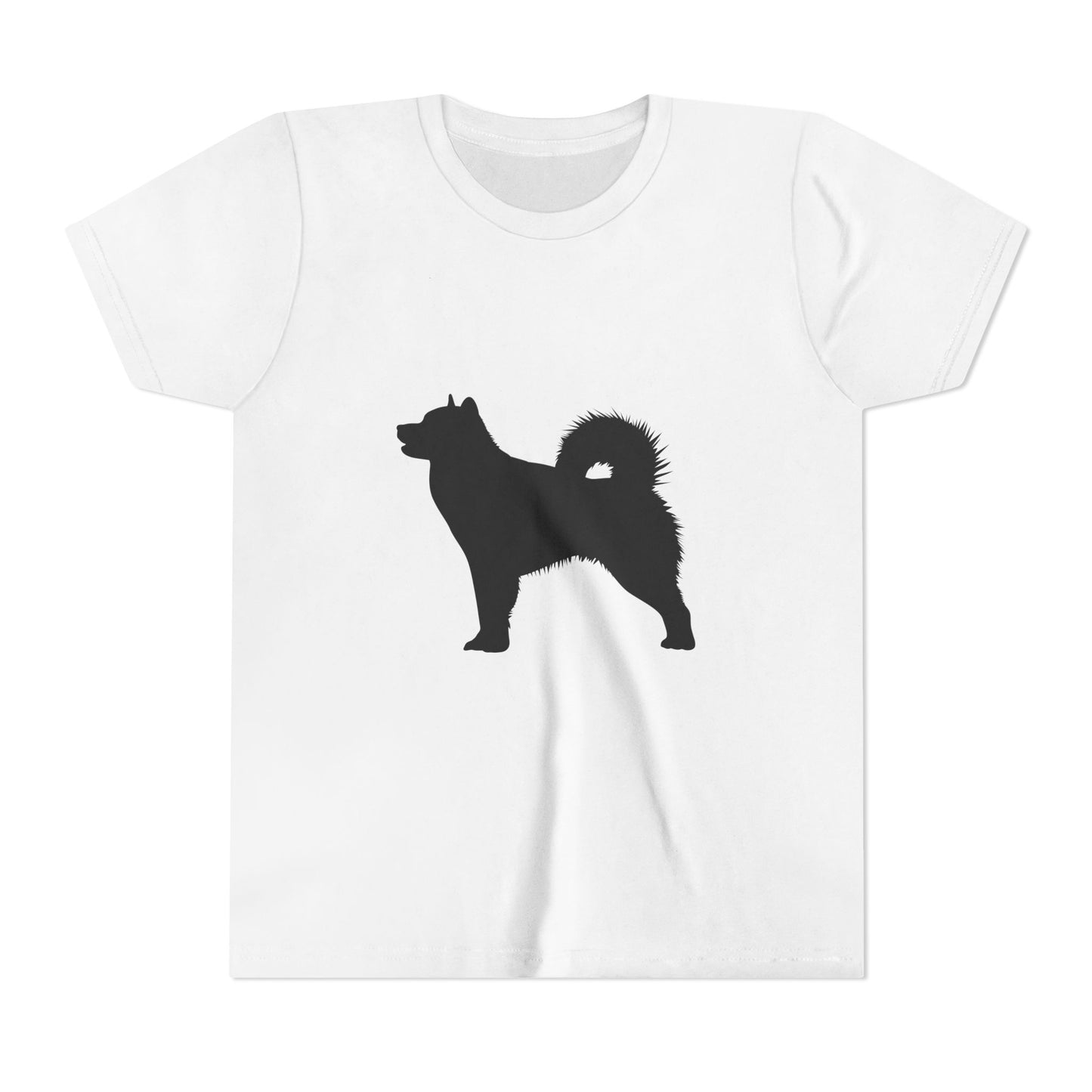 Malamute Silhouette Youth Unisex Short Sleeve Crewneck Tee