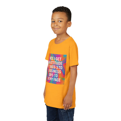 Fix My Face Youth Unisex Short Sleeve Crewneck Tee