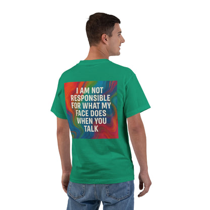 When You Talk Men's Short-Sleeve Crewneck Tee