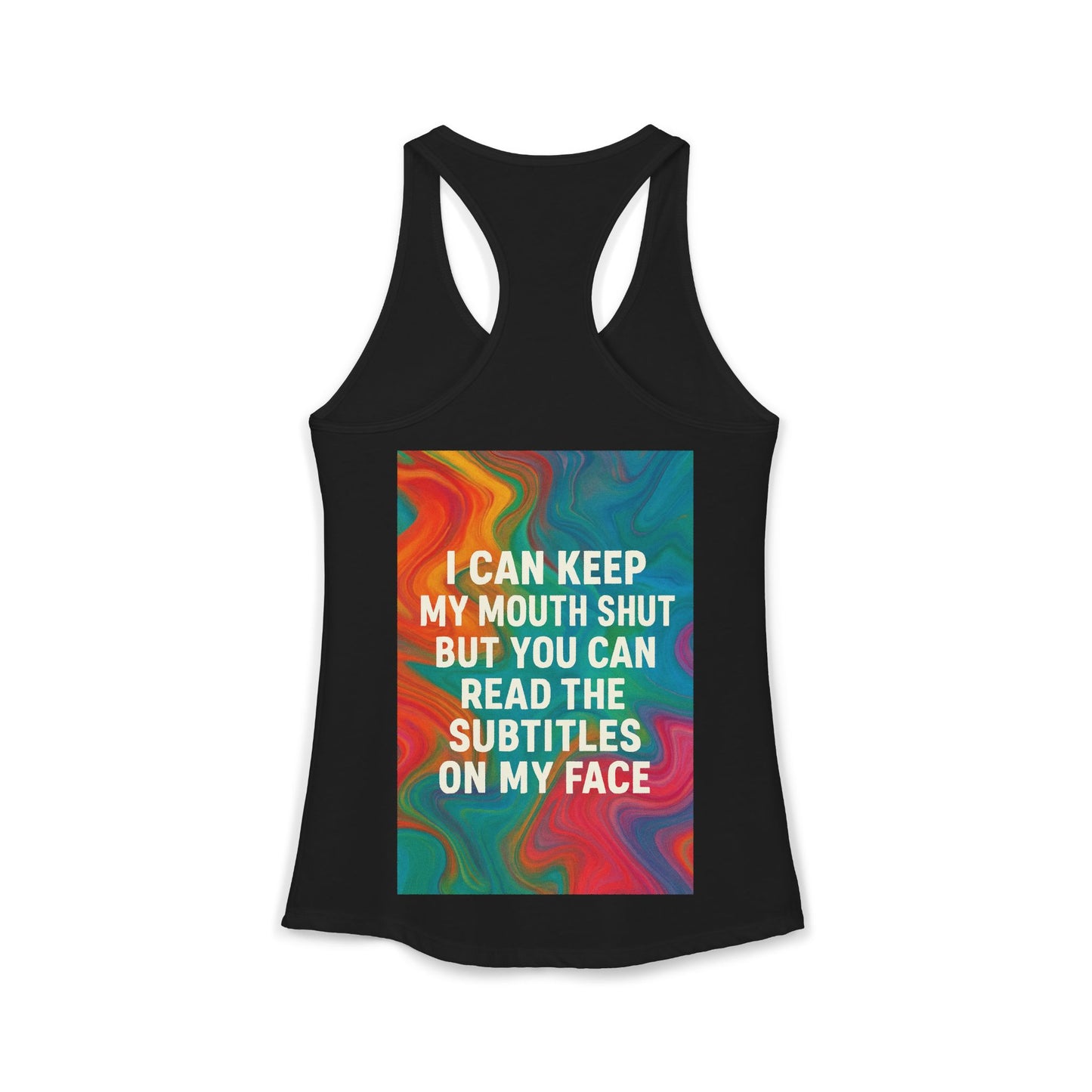 Subtitles Women's Racerback Tank