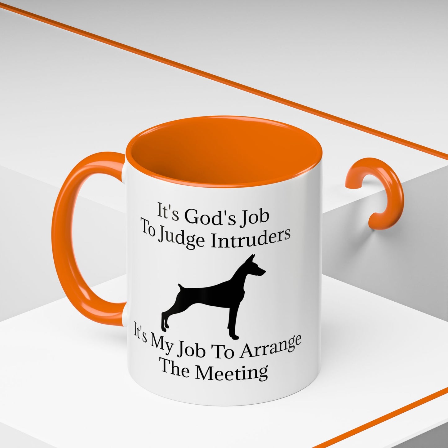 Arrange The Meeting 2-Tone Coffee Mug