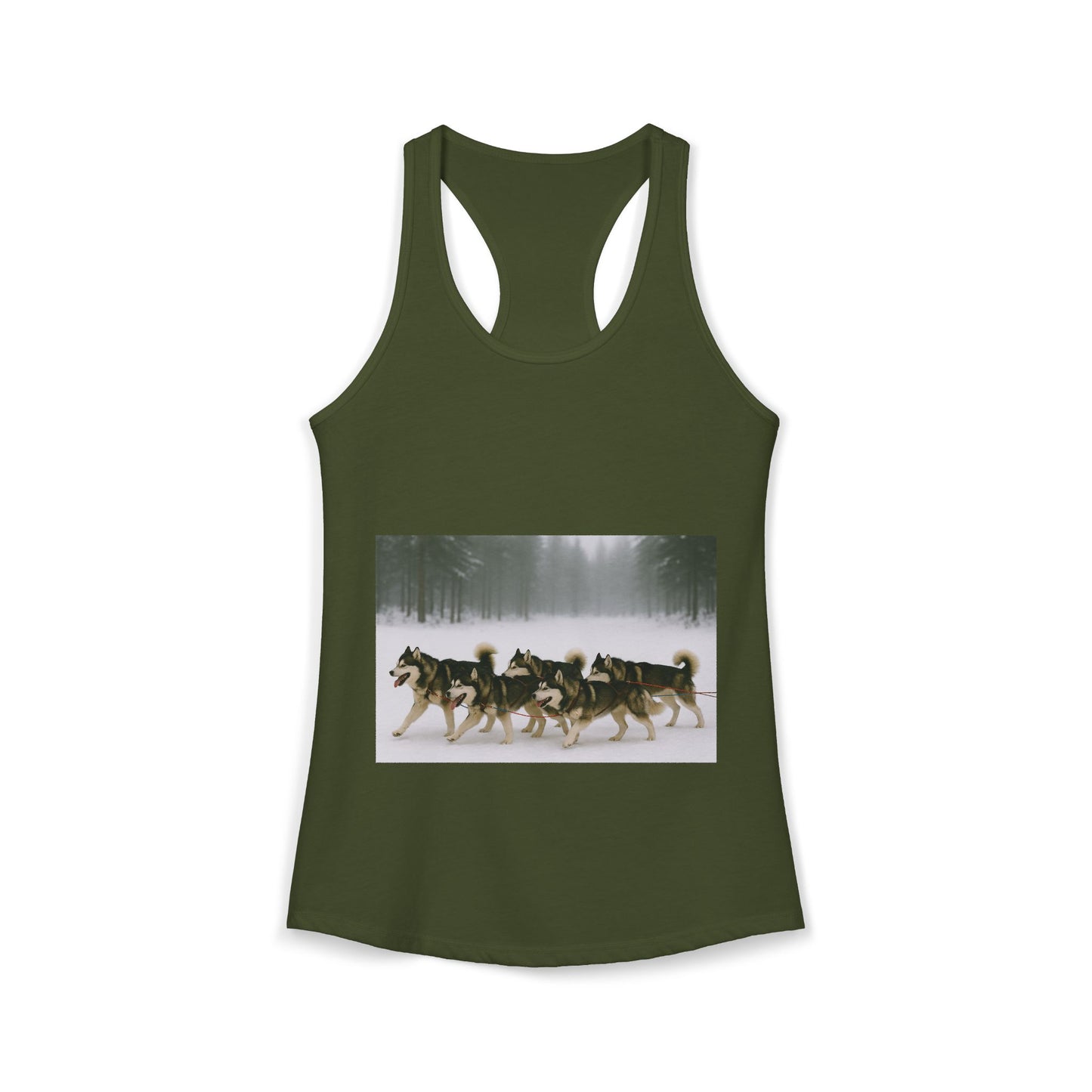 Mush On Women's Racerback Tank