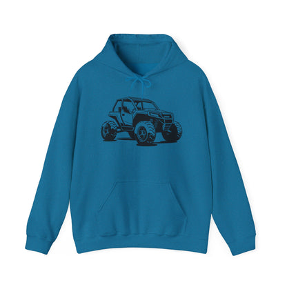 Off The Beaten Path Side By Side Unisex Hoodie