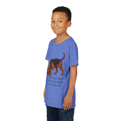 Tracking You Youth Unisex Short Sleeve Crewneck Tee