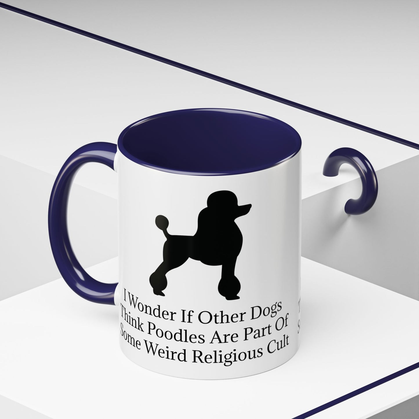 I Wonder 2-Tone Coffee Mug