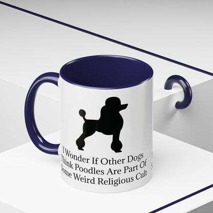 I Wonder 2-Tone Coffee Mug