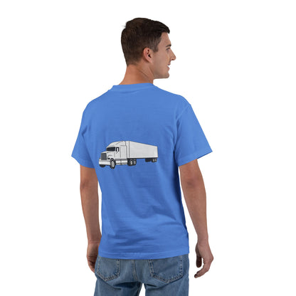 Semi Truck Men's Short-Sleeve Crewneck Tee
