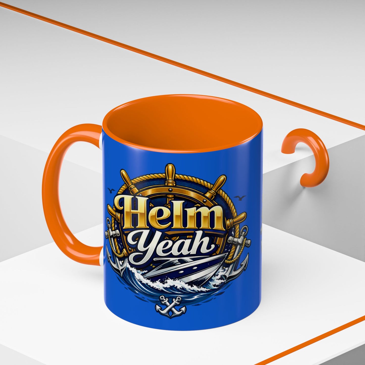 Helm Yeah 2-Tone Coffee Mug