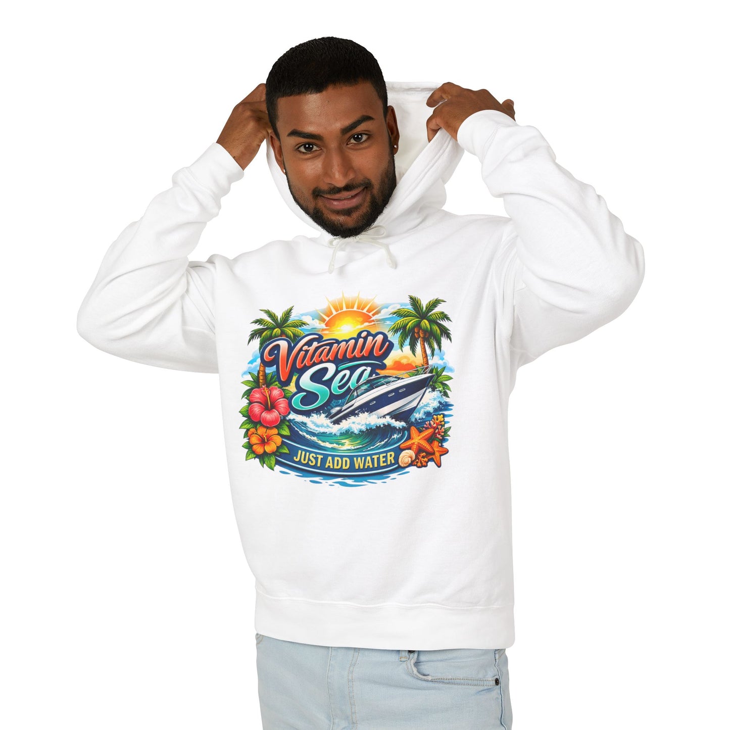 Vitamin Sea Unisex Lightweight Hoodie