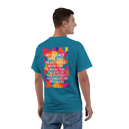 Speechless Men's Short-Sleeve Crewneck Tee