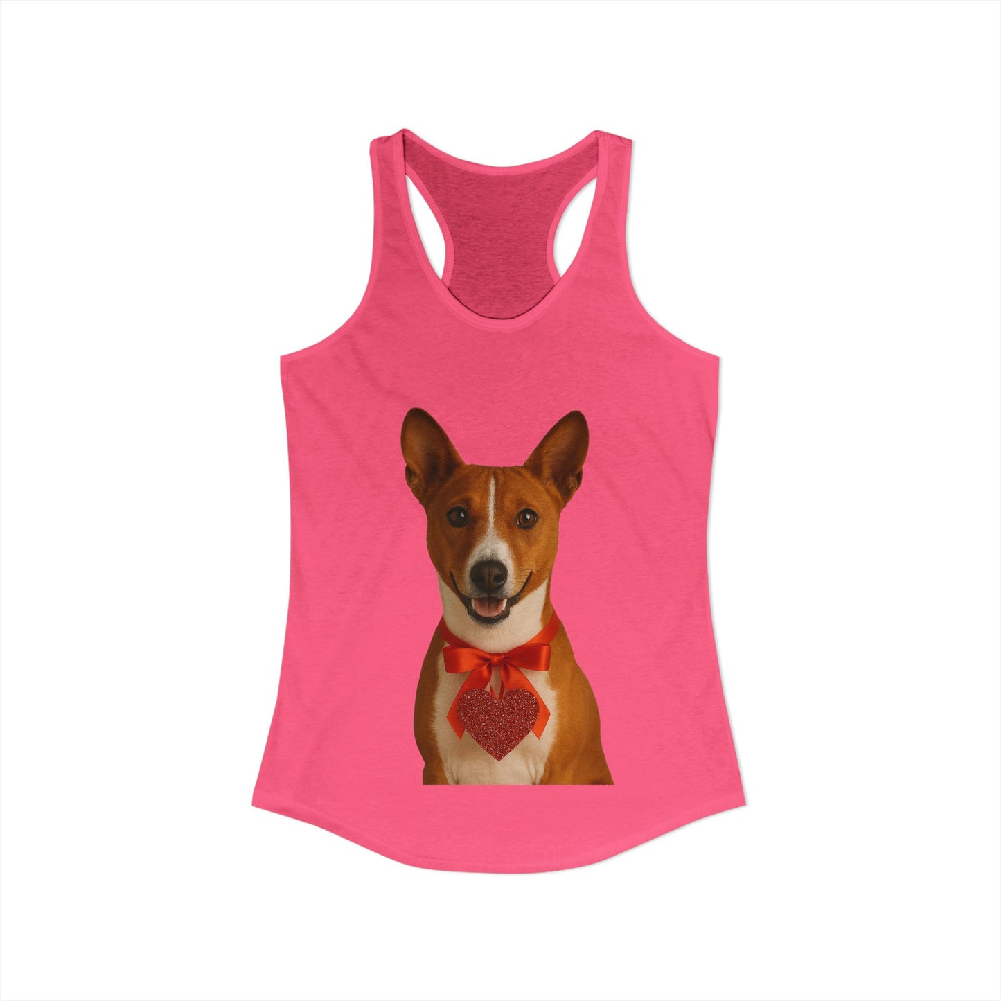 Cupid's Companion Basenji Women's Racerback Tank