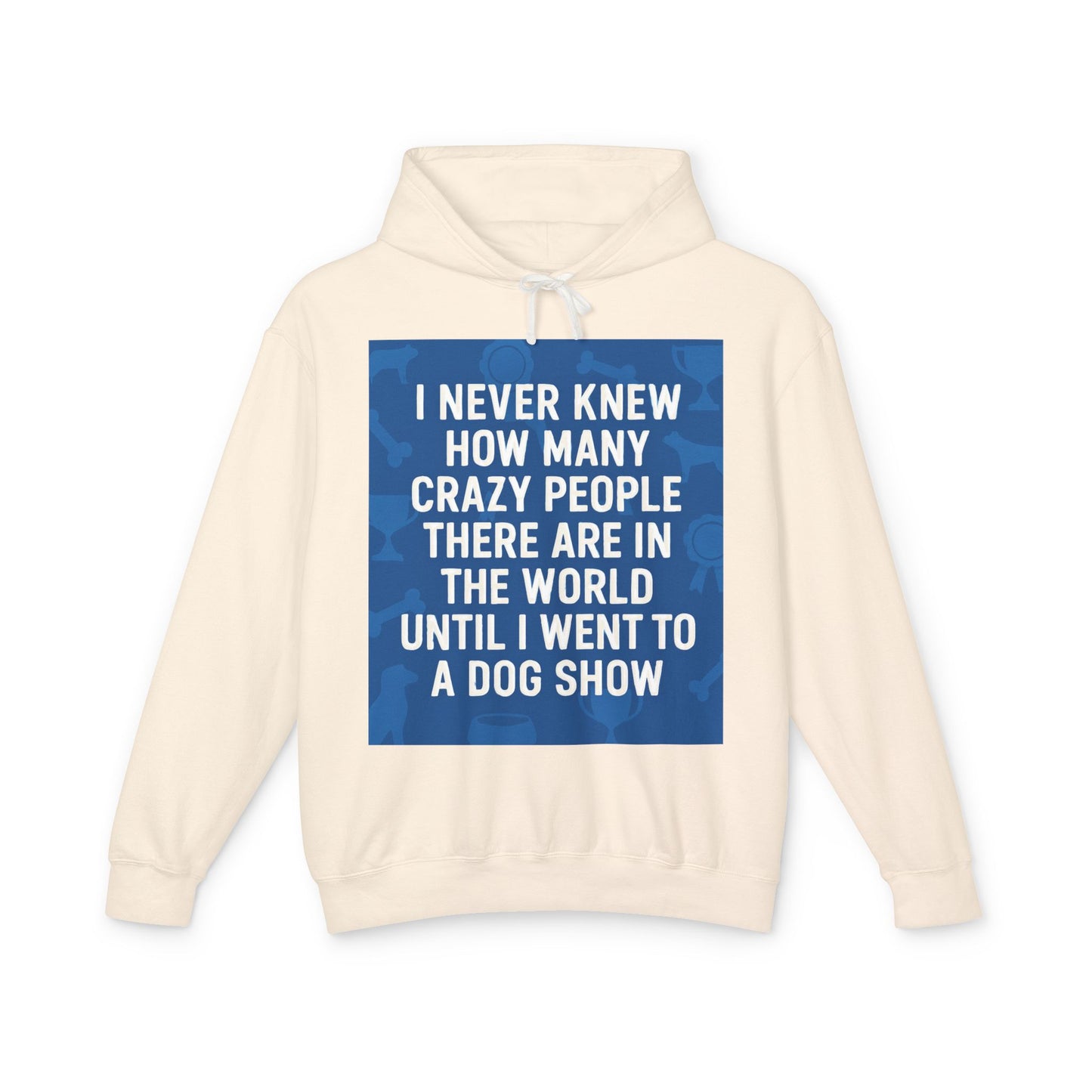 Never Knew Unisex Lightweight Hoodie