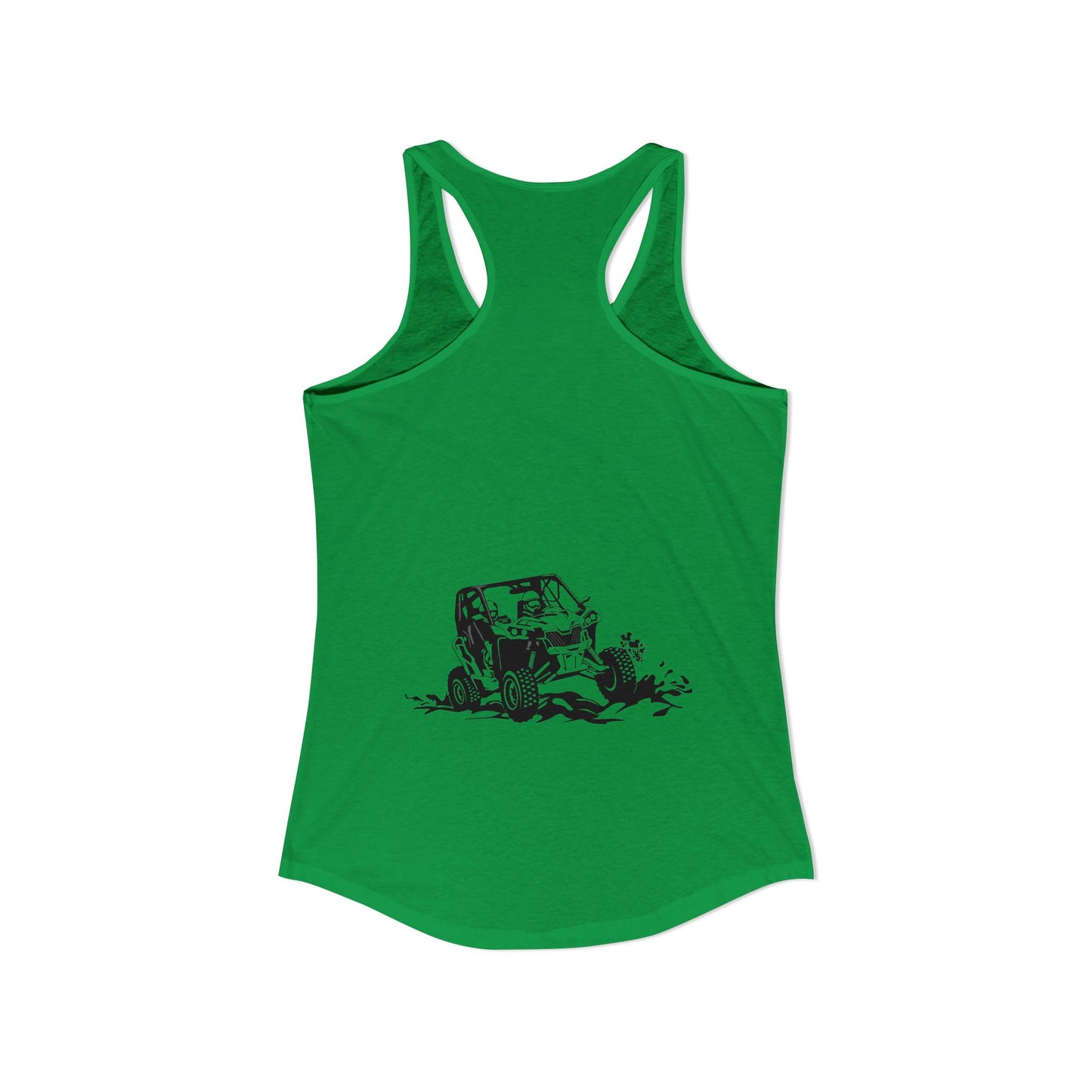 Slingin' Mud Side By Side Women's Racerback Tank