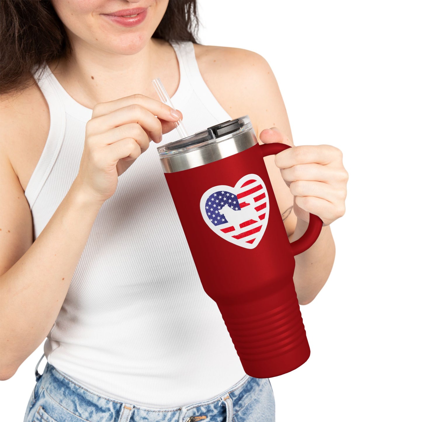 Malamute Flag Insulated Travel Mug