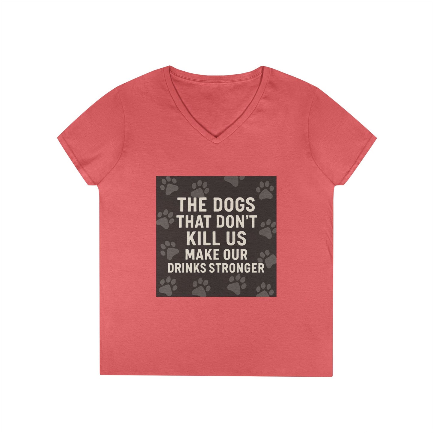 Drinks Stronger Women's V-Neck T-Shirt