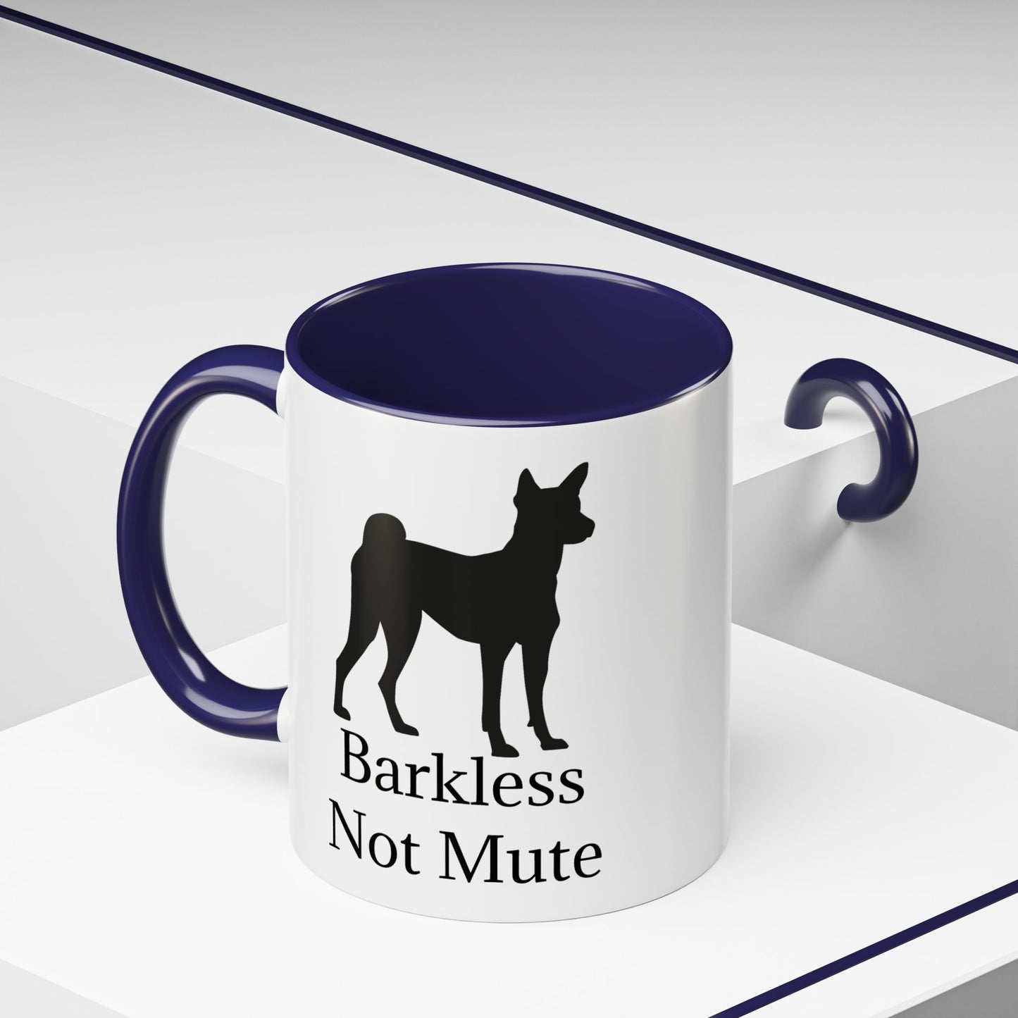 Barkless Not Mute 2-Tone Coffee Mug