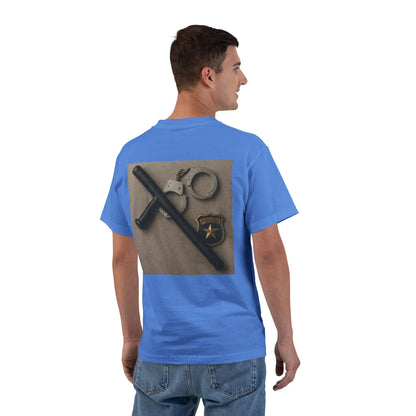 Law Enforcement Appreciation Men's Short-Sleeve Crewneck Tee