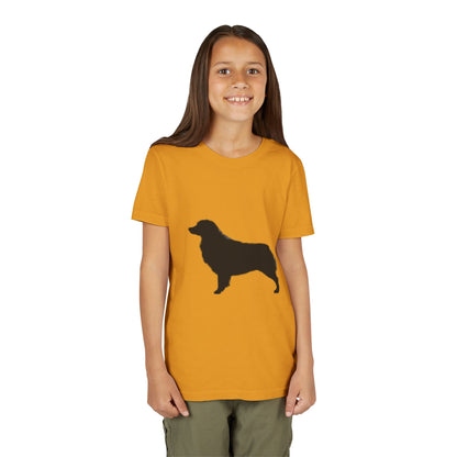 Aussie Silhouette Youth Unisex Short Sleeve Crewneck Tee
