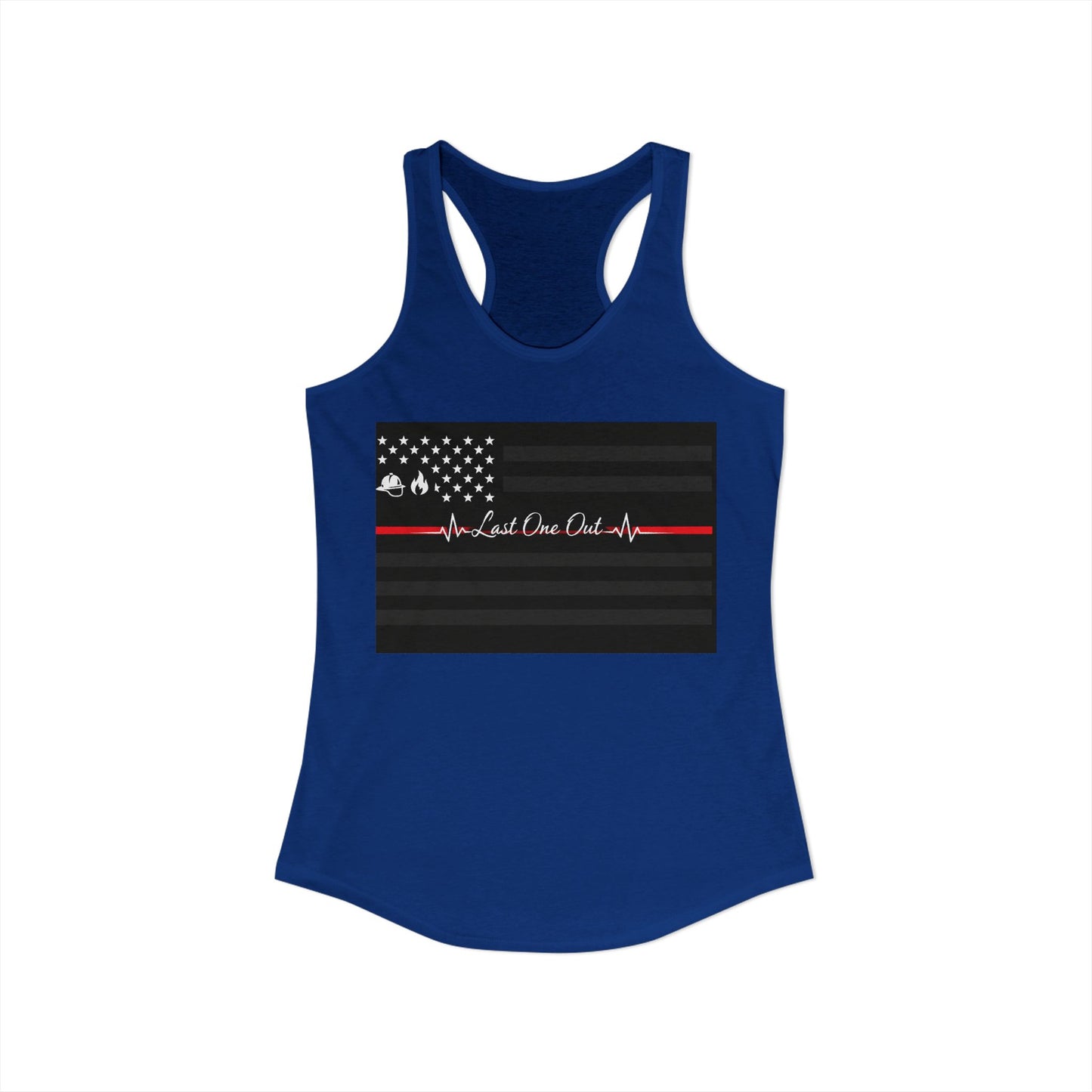 Thin Red Line Women's Racerback Tank