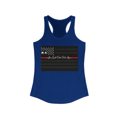 Thin Red Line Women's Racerback Tank