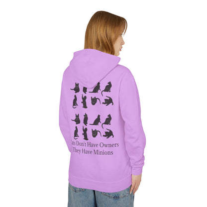Cat Minions Unisex Lightweight Hoodie
