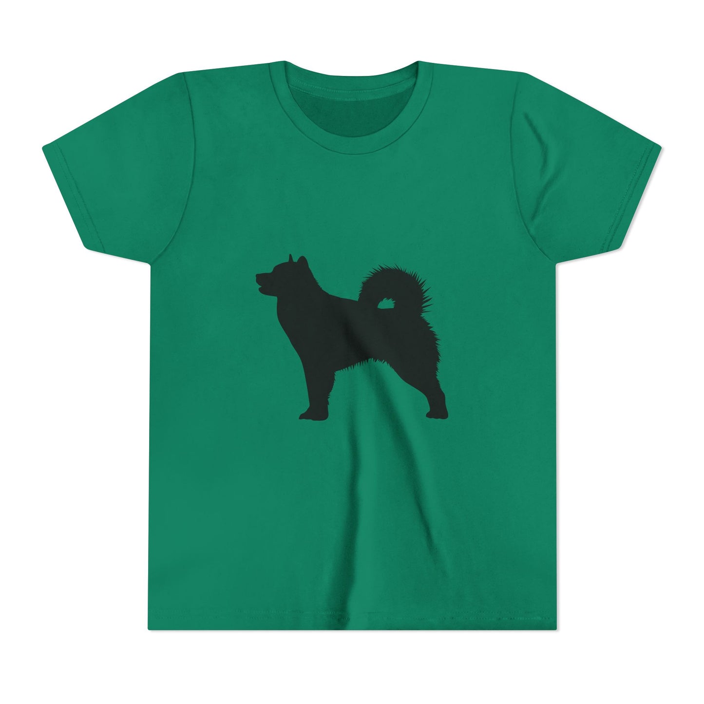 Malamute Silhouette Youth Unisex Short Sleeve Crewneck Tee