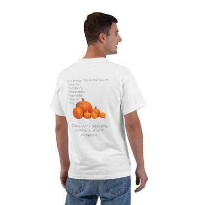 Fall In The South Men's Short-Sleeve Crewneck Tee