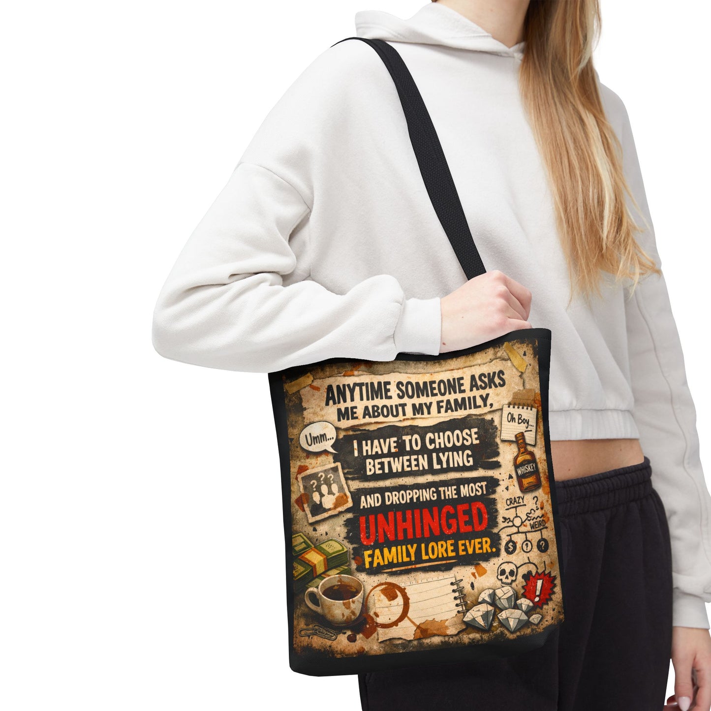 Unhinged Family Tote Bag