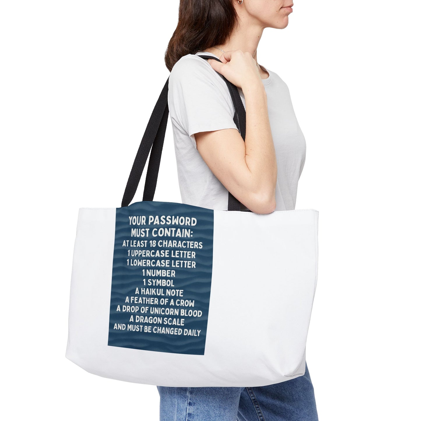 Password Weekender Tote Bag