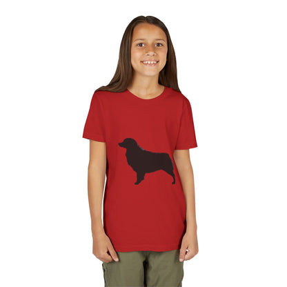 Aussie Silhouette Youth Unisex Short Sleeve Crewneck Tee