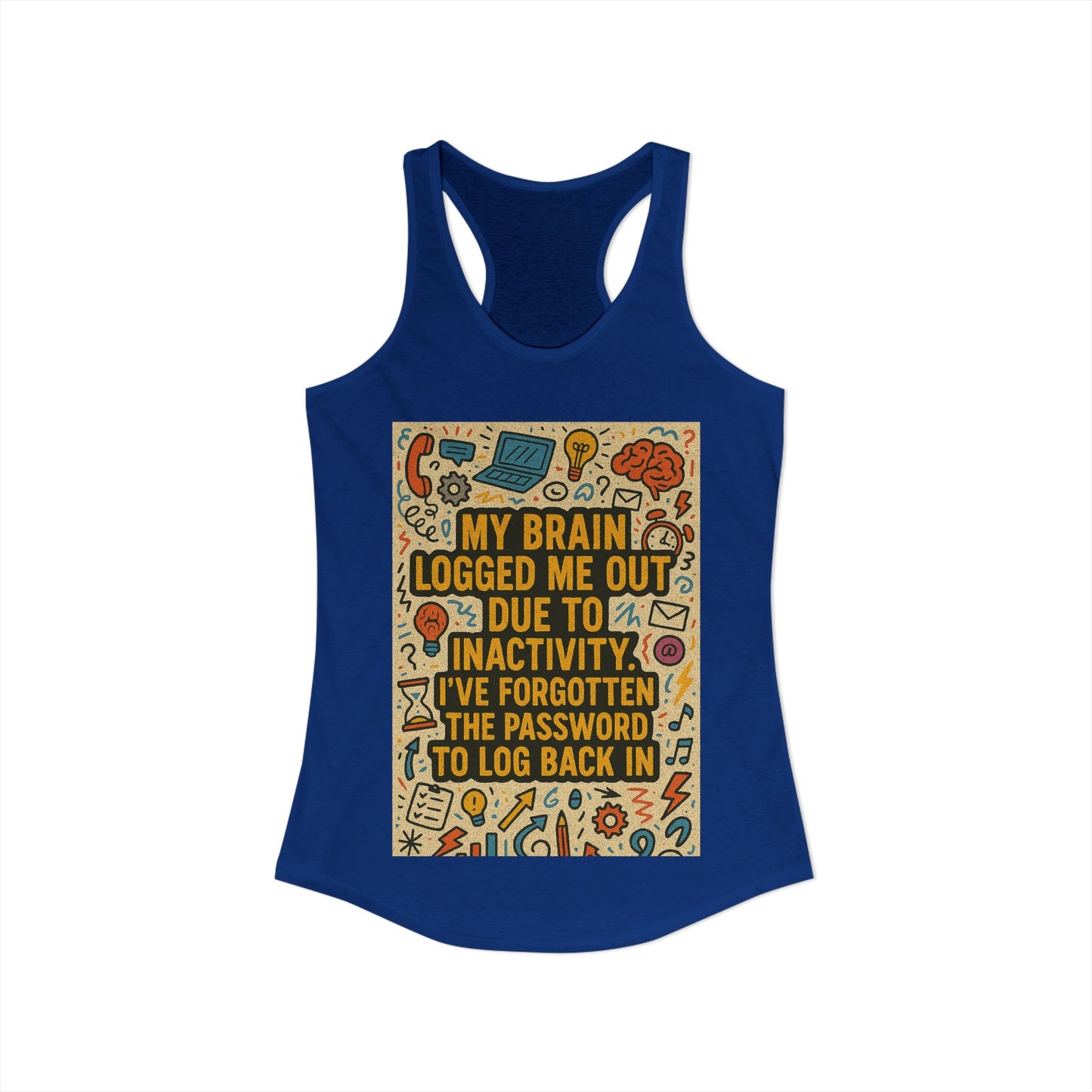Logged Out Women's Racerback Tank
