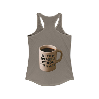 Blood Type Women's Racerback Tank