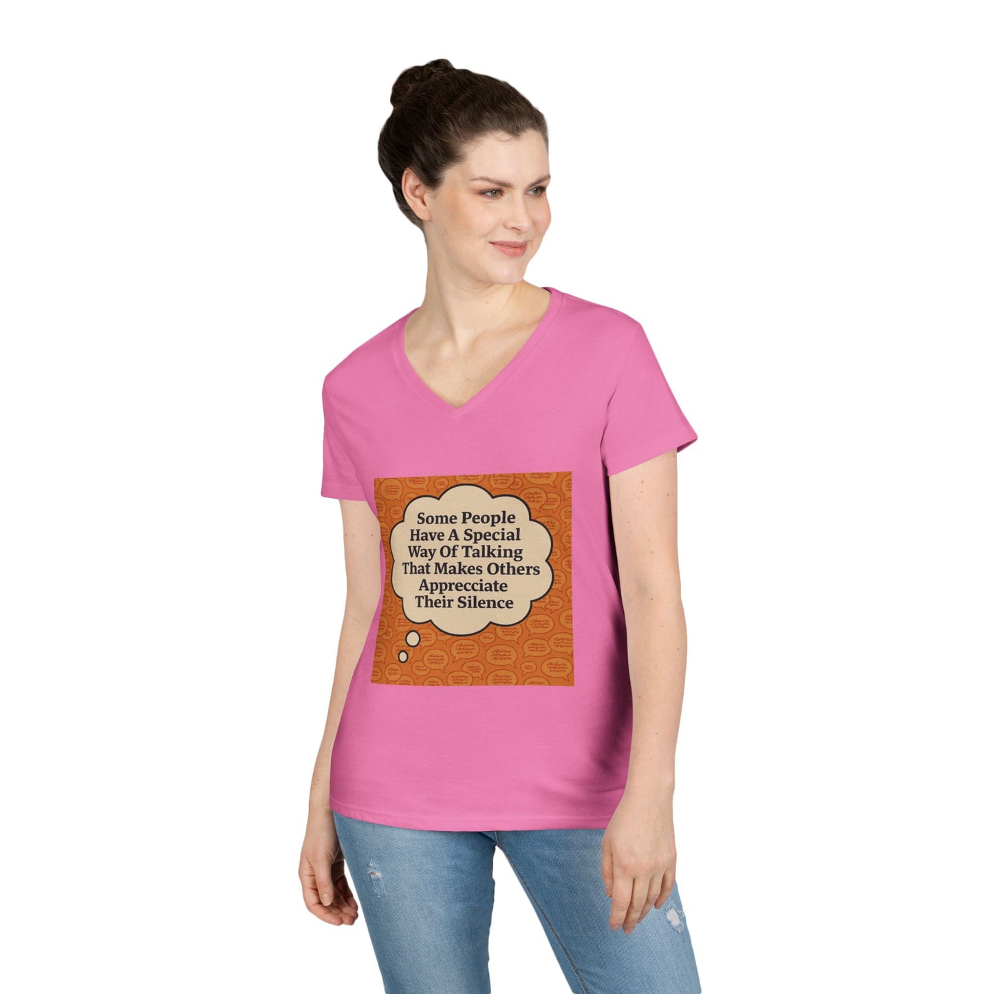 Special Way Of Talking Women's V-Neck T-Shirt
