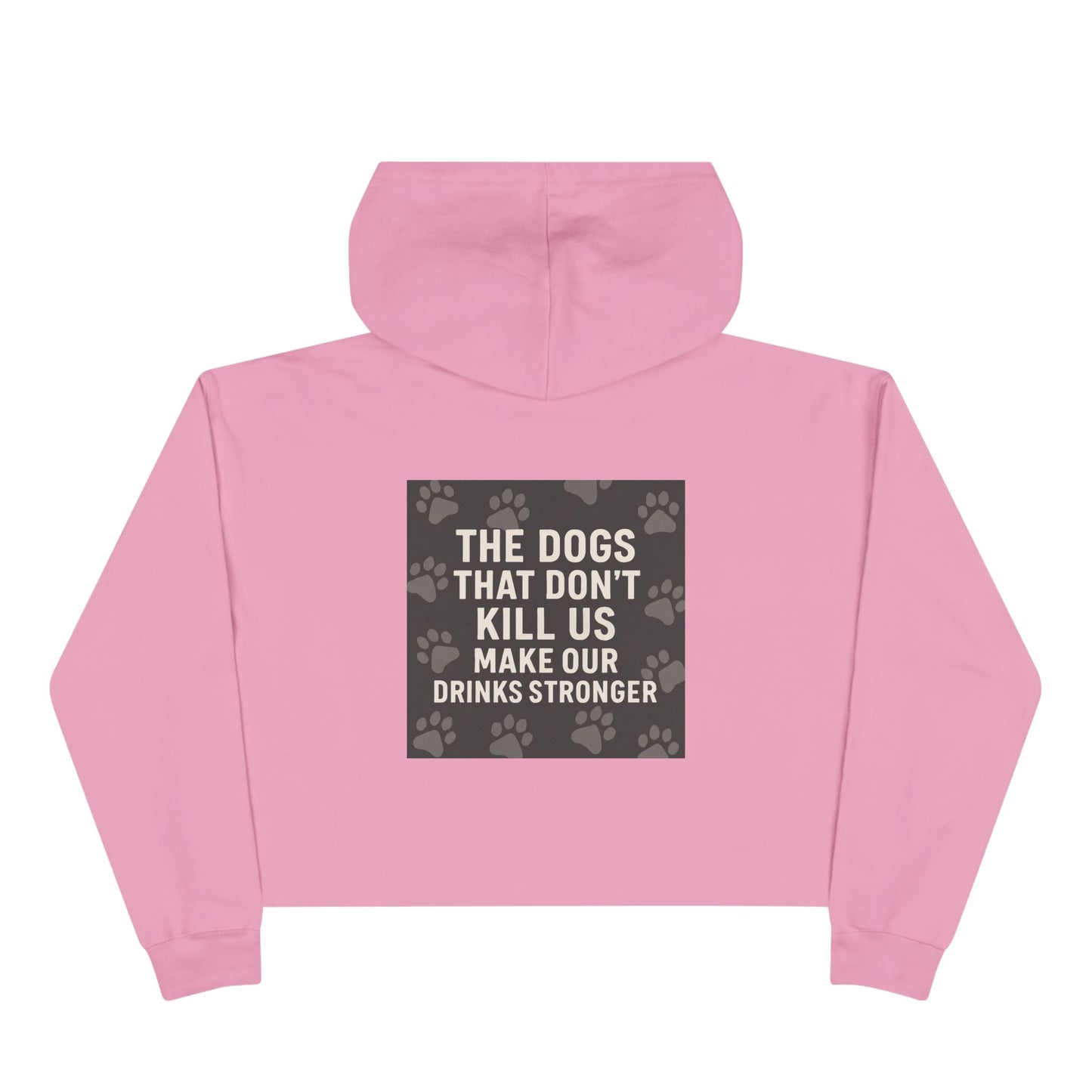 Drinks Stronger Women's Crop Hoodie