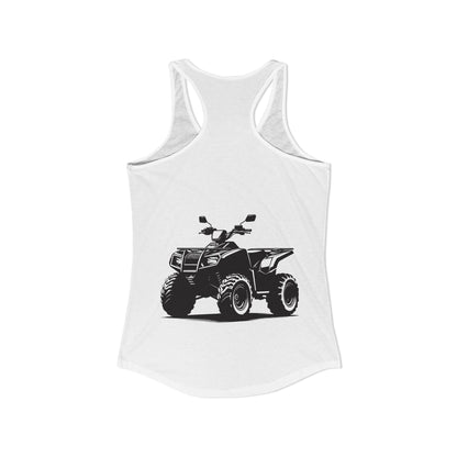 Off The Beaten Path Quad Women's Racerback Tank