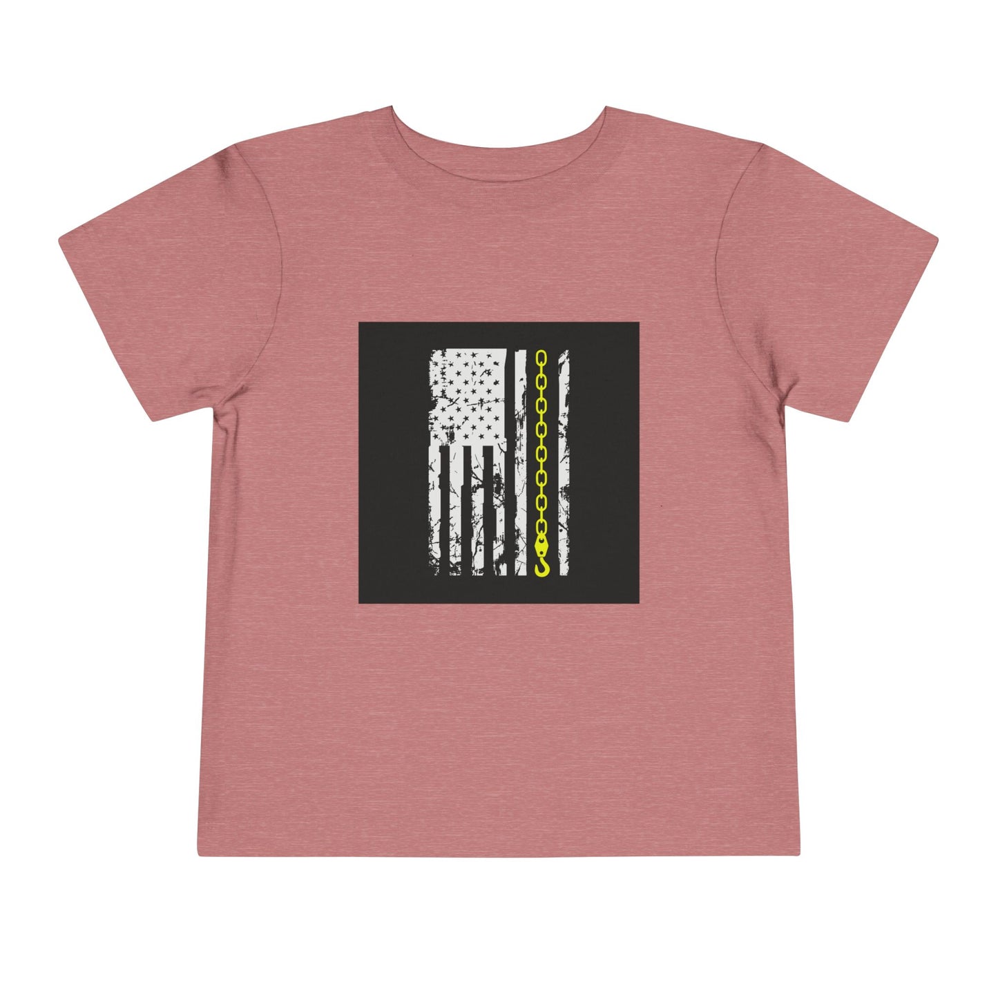 Thin Yellow Line Toddler Unisex Short Sleeve Crewneck Tee