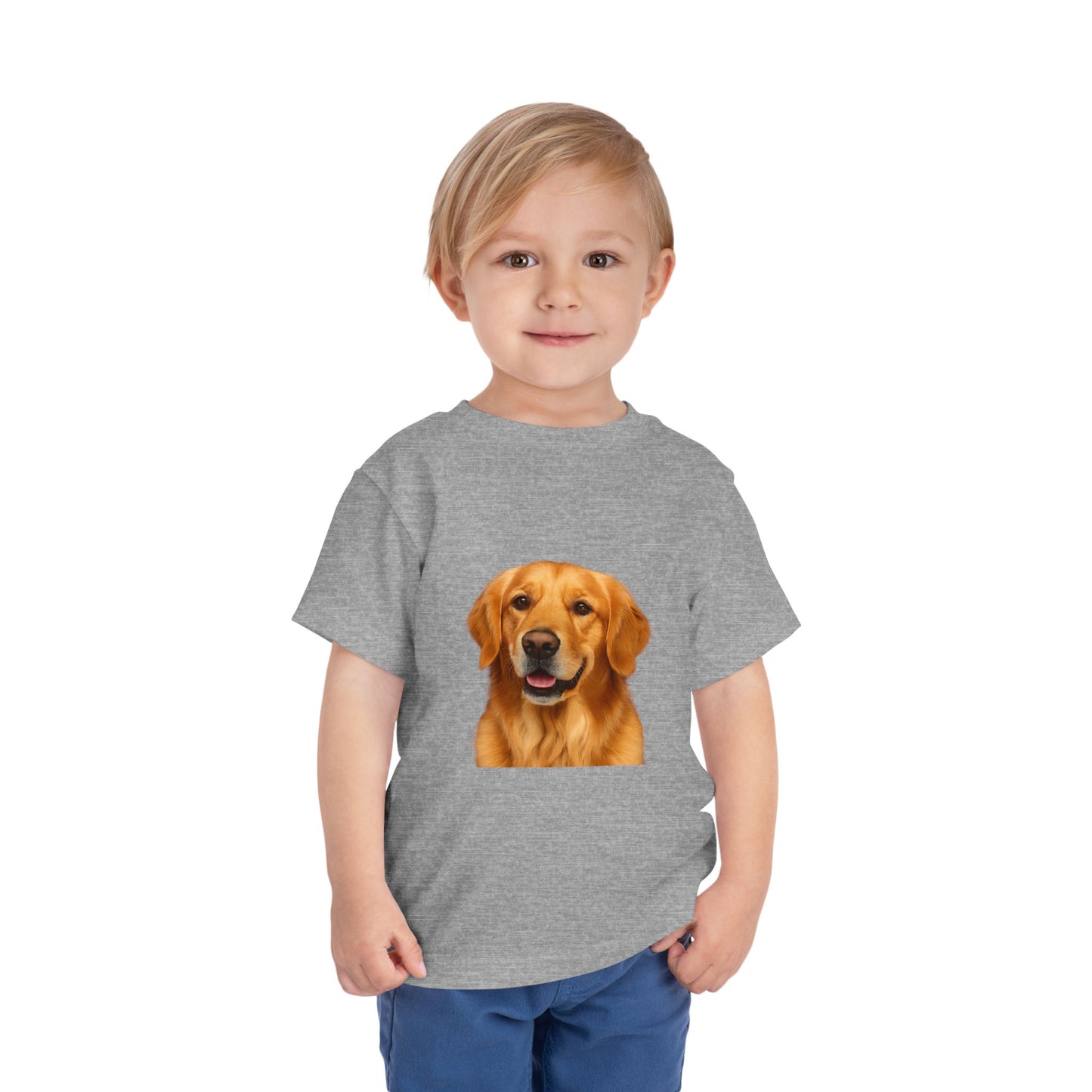 Golden Head Toddler Unisex Short Sleeve Crewneck Tee