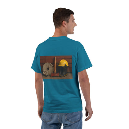 Fire/Rescue Appreciation Men's Short-Sleeve Crewneck Tee