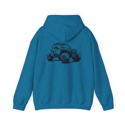 Off The Beaten Path Side By Side Unisex Hoodie