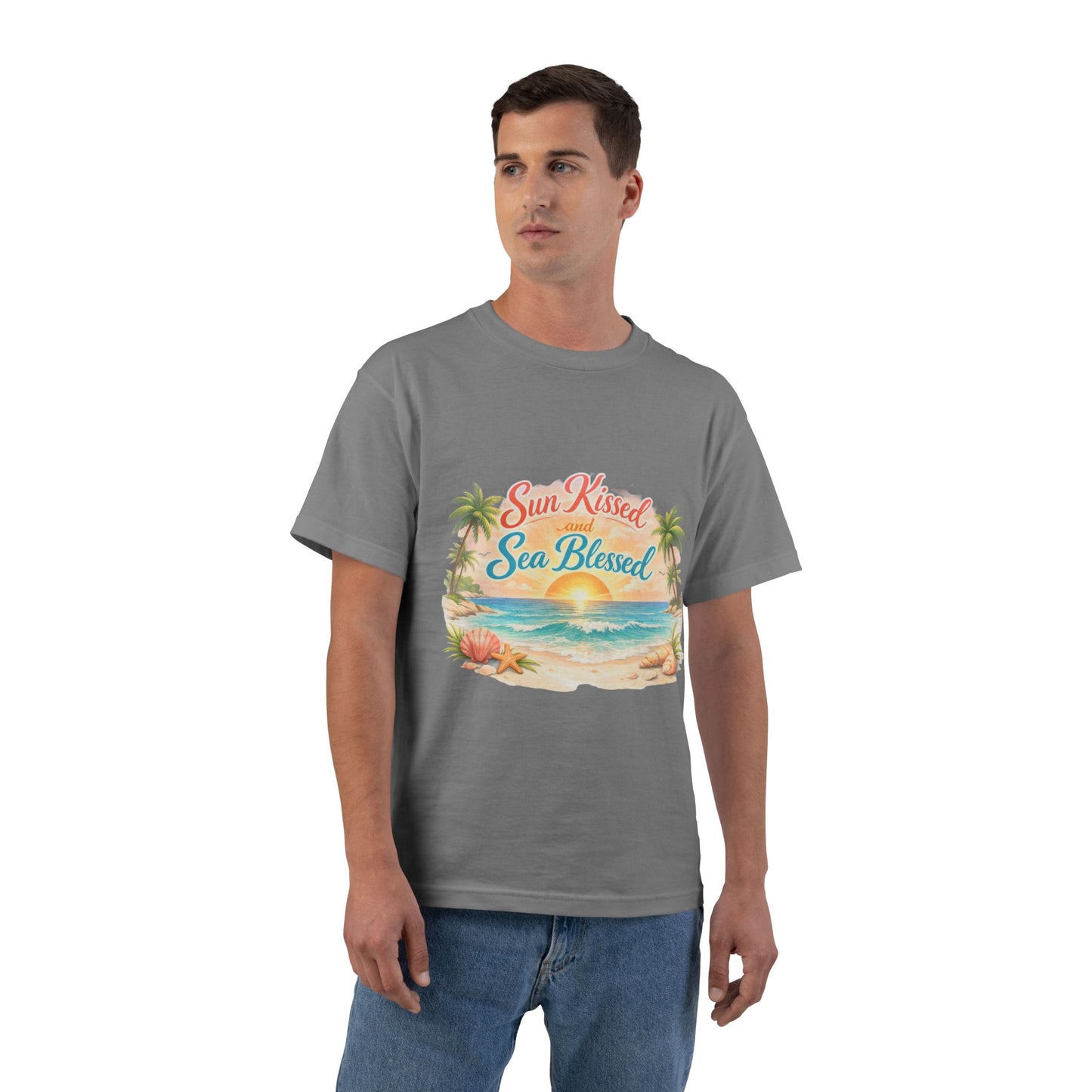 Sun Kissed Men's Short-Sleeve Crewneck Tee
