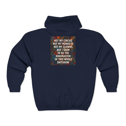 Ringmaster Unisex Full Zip Hoodie