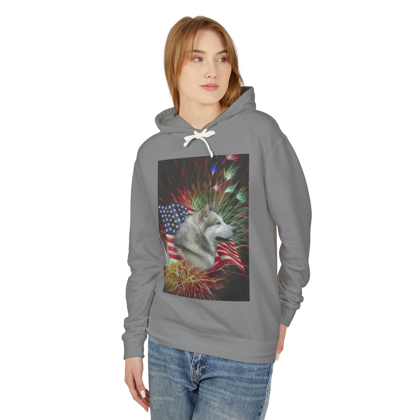 American Malamute Unisex Lightweight Hoodie