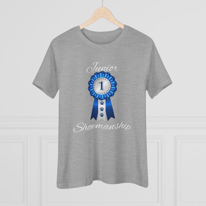 Junior Showmanship Women's Short Sleeve Crewneck Tee